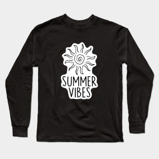 SUMMER VIBES Long Sleeve T-Shirt